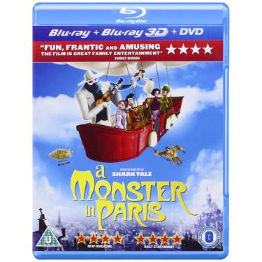 Imagem de A Monster in Paris (Blu-ray 3D + Blu-ray + DVD)