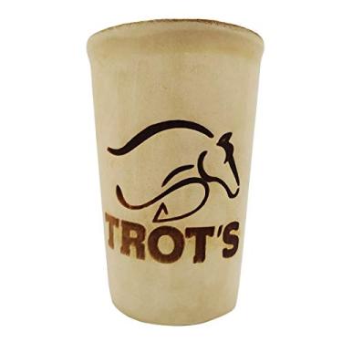 Imagem de Copo Cuia Para Tereré de Inox e Couro Trot's 250ml