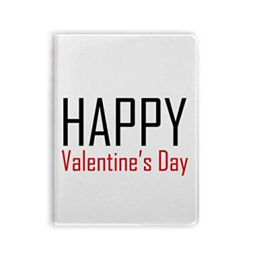 Imagem de Caderno de anotações comemorativo de dia dos namorados capa macia diário