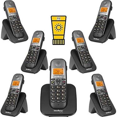 Imagem de Telefone sem fio TS5120 + 6 Ramal Intelbras Bina consultorio