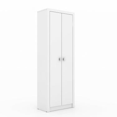 Imagem de Armário Multiuso 2 Portas 4 Prateleiras Tecno Mobili - Branco