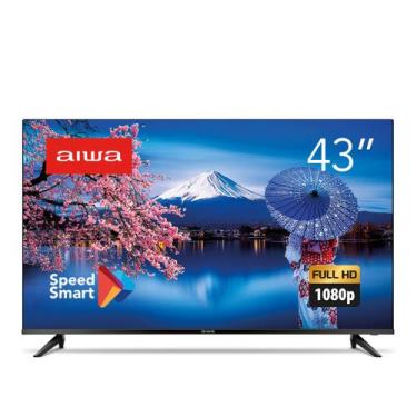 Imagem de Smart Tv Aiwa 43 Full Hd Borda Ultrafina Hdr10 Dolby Áudio Aws-Tv-43-B