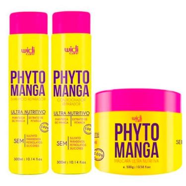 Imagem de Phyto Manga Shampoo + Condicionador + Máscara 500g Widi Care