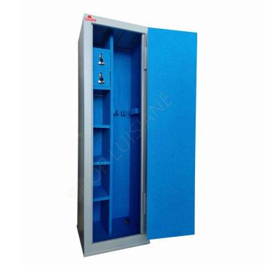 Imagem de Cofre Armário Carbono 150x42x42 para 15 peças (07 longas e 08 curtas) CR, CAC, EB