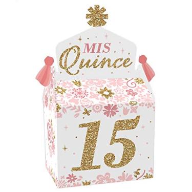 Imagem de Big Dot of Happiness Mis Quince Anos – Caixa de lembrancinhas de festa – Doces de 15 anos de quinze anos – Conjunto de 12