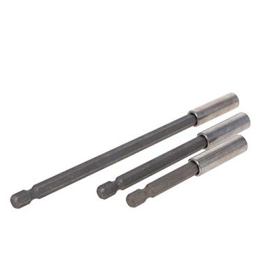 Imagem de Bettomshin 1 conjunto de haste sextavada por extensão de suporte de bits magnético, ferramenta elétrica de liberação rápida (3/4/6")
