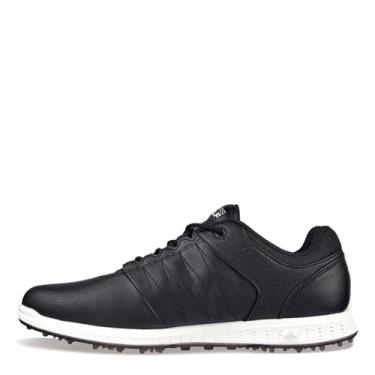 Imagem de Skechers Tênis de golfe masculino Pivot Spikeless, Preto, 11.5