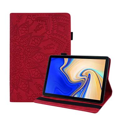 Imagem de YBFJCE Capa para Samsung Galaxy Tab S4 de 10,5 polegadas, capa protetora fina com suporte para lápis, capa fólio de couro PU premium para Samsung Galaxy Tab S4 de 10,5 polegadas (SM-T830/T835),
