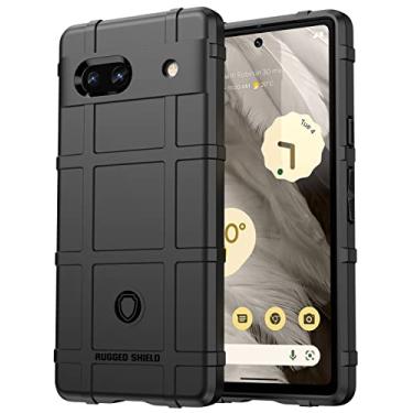 Imagem de Nakedcellphone Capa para celular Google Pixel 7a (2023), Special Ops Tactical Armor Rugged Shield Capa protetora [anti-impressão digital, textura de aderência fosca] - preta