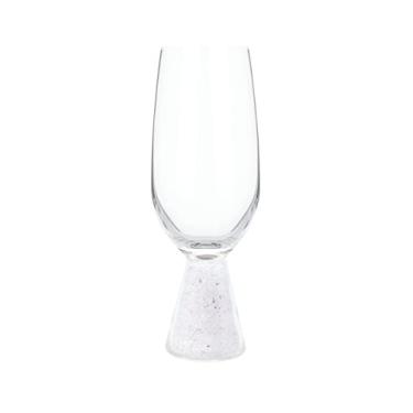 Imagem de Taça de champanhe preenchida com cristal sem haste, vidro moderno e exclusivo, aderência ergonômica, para mesa de jantar, celebração, evento, casamento, prata, conjunto de 6