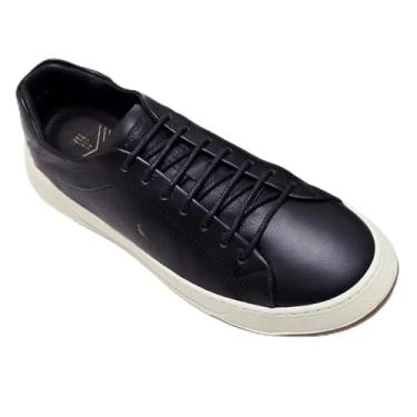 Imagem de Tênis Reserva Asher Couro Masculino - Preto - 38