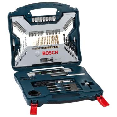 Imagem de Bosch Kit De Pontas E Brocas Em Titânio X-Line Com 100 Peças
