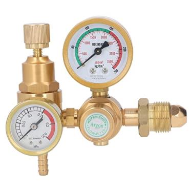 Imagem de Medidor Regulador de Co2 de Argônio, Medidor de Vazão Tig Mig 4500psi Válvula Redutora de Pressão do Cilindro para Aplicações Mig e Tig