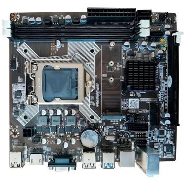 Imagem de Placa Mãe Soquete 1150 H81 DDR3, Com Slot Para SSD M.2, PCi Express, HDMI e Rede Gigabit, Goldentec - GT-H81-M2
