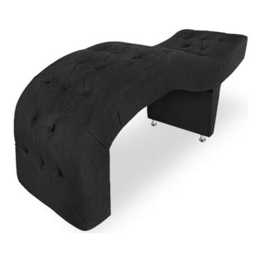 Imagem de Maca Estética Estofado Salão Clínica Capitonê Isabela Preto