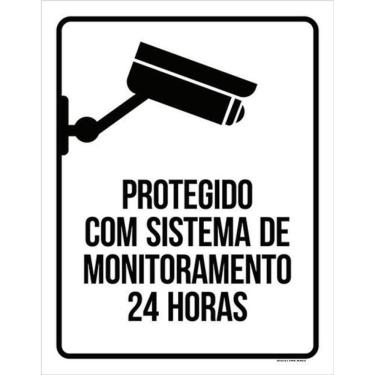 Imagem de Kit 3 Placas Protegido Sistema Monitoramento 24 Horas