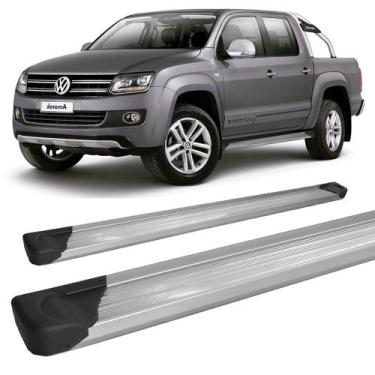 Imagem de Estribo Amarok C/d Plataforma Aluminio Prata - HOZZ