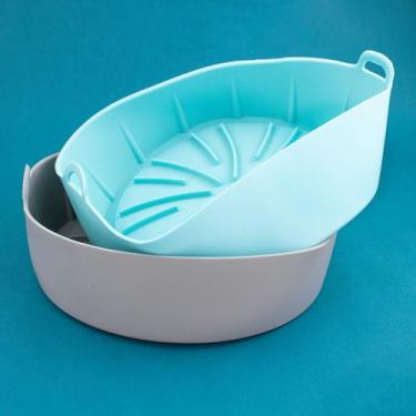 Imagem de Forro para Air Fryer de Silicone - Antiaderente 22x8cm - innovaree-com