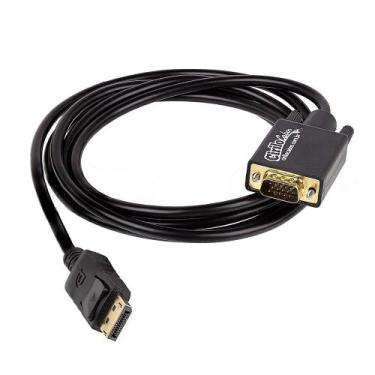 Imagem de Cabo Adaptador Displayport para VGA - Macho - CIRILOCABOS