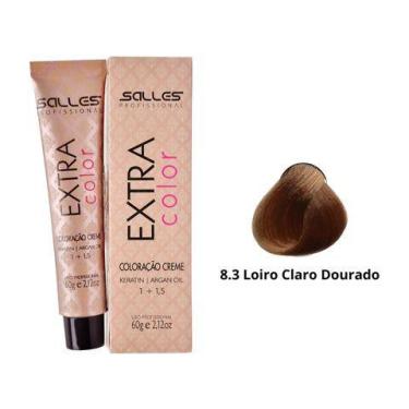 Imagem de Coloração Tintura Extra Color Salles Profissional 60g, 8.3