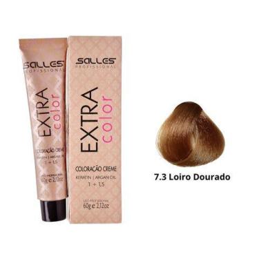 Imagem de Coloração Tintura Extra Color Salles Profissional 60g, 7.3