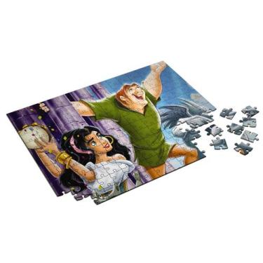 Imagem de Quebra-cabeça O Corcunda De Notredame 120 Peças - Pomps Geek
