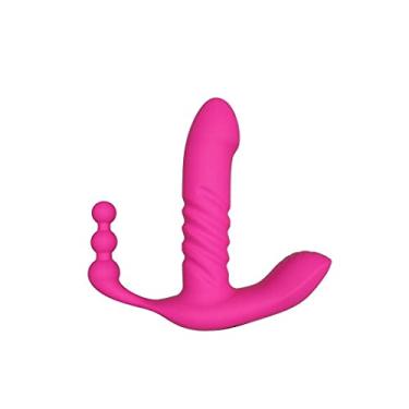 Imagem de Vibrador Telescópico 7 Modos vibratórios Anal Plug Clitóris Estimulador Erótico Brinquedos Sexuais Feminino Zatla