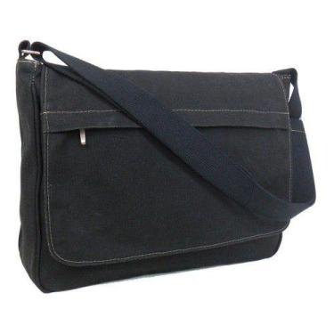 Imagem de Bolsa Carteiro Pasta Transversal Em Lona Masculino Feminino - CDP, Pre