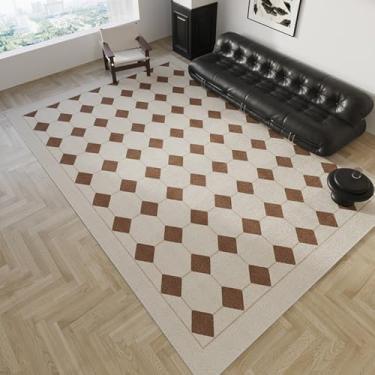 Imagem de Simples Decore Sala de estar Tapete Luz Luxo Avançado Sofá Mesa de centro Tapete macio Casa Quarto Tapete de pelúcia, SY260, QD, 300x400CM