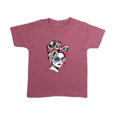 Imagem de T-shirt Feminina Infantil Estilosa Estampas Atuais Blogueira - AK FASH