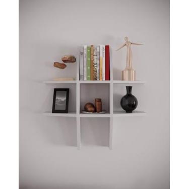 Imagem de Prateleira Para Decoração Nicho Hashtag  W.A MÓVEIS, Branco