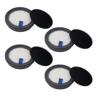 Imagem de Pacote com 4 filtros HEPA e 4 filtros de esponja de substituição para aspirador de pó sem fio Afoddon A200Pro/A200, ORFELD B08/C10A/C10G e NEQUARE S12 S25 S26, com pré-filtro de espuma
