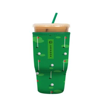 Imagem de Sok It Java Sok Iced Coffee & Cold Soda Neoprene com isolamento térmico para copo (cortando ao redor, grande: 850.5-947.2 g)