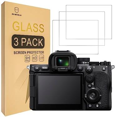 Imagem de Mr.Shield [Pacote com 3] Protetor de tela para câmera Sony Alpha A7R V A7RV A7R5 / Alpha 7R V [vidro temperado] [vidro japonês com dureza 9H] protetor de tela