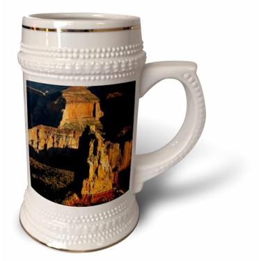 Imagem de 3dRose Caneca Mt Hayden, North Rim, Grand Canyon, Arizona, USA-US03 MHE0052-Michel Hersen, 530 ml, aço de 650 ml, branca