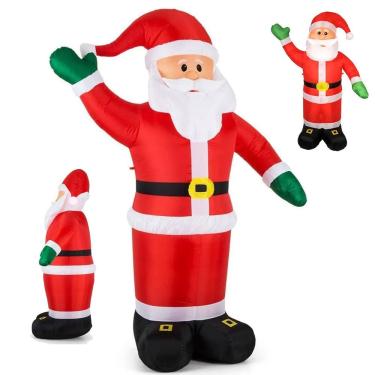 Imagem de Papai Noel Inflavel Natal Natalino Decoraçao Festa Fim de Ano Confrarternizaçao Enfeite...