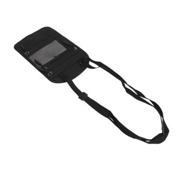 Imagem de Carteira de Pescoço para Porta-passaporte de Nylon Com Design Em Camadas Carteira de Pescoço para Viagem para Homens e Mulheres A Carteira de Pescoço para Viagem de Material