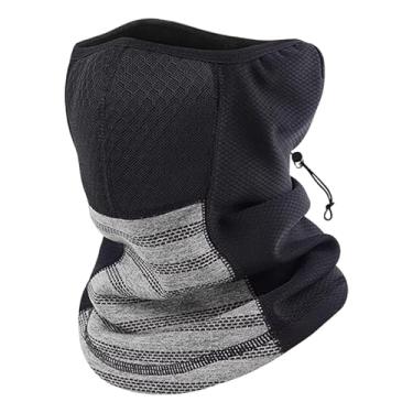 Imagem de Polainas de pescoço,Polainas de pescoço para homens - Bandana facial térmica à prova de de inverno | Polaina de pescoço de inverno para rosto e orelha para homens e mulheres ciclismo ao ar livre