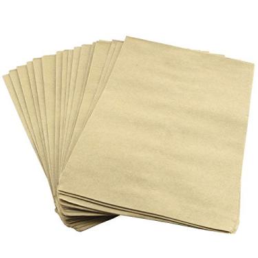 Imagem de DGZZI Envelope de sementes 50 peças envelopes de moedas de 12,7 cm x 8,5 cm, sacos de papel kraft, pacotes de sementes espessos, envelopes multifuncionais para uso doméstico ou no escritório