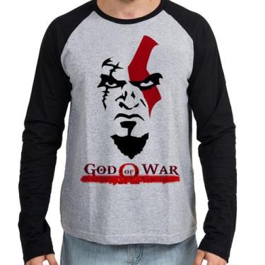 Imagem de Camiseta Manga Longa blusa God of War - Empório Dutra, GG  adulto