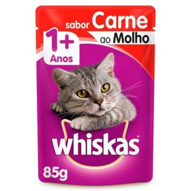 Imagem de Ração Whiskas Sachê Carne