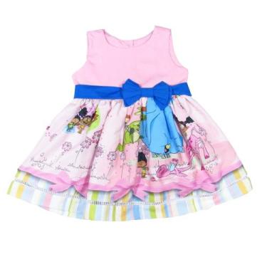 Imagem de Vestido Amigãozão infantil e JuvenilFesta Meninas Temático - Ateliê Iz