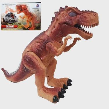 Imagem de Tiranossauro Rex Solta Fumaça E Movimenta Com Luzes E Som. - toys king