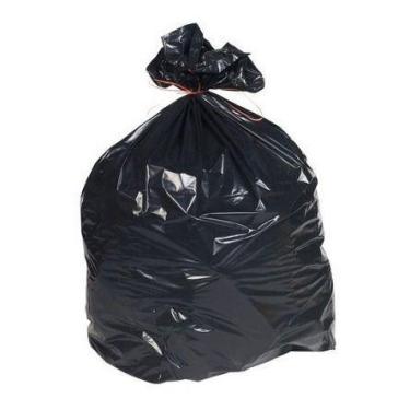 Imagem de Sacos Para Lixo Preto 100 Litros P4 Com 100 Unidade - HIGIPACK