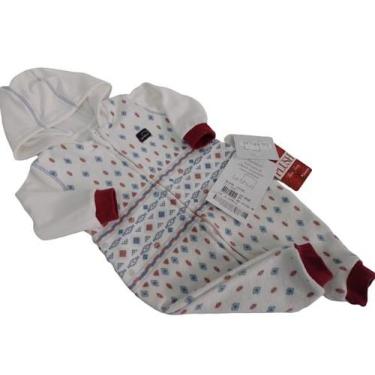 Imagem de Macacão Longo Plush Bebê Unissex Le Bhua Paraiso Ref 13345 - Le Bhua /