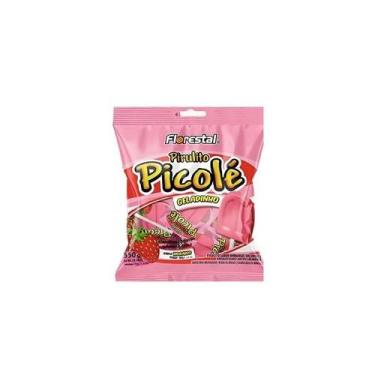 Imagem de Pirulito Picolé Sabor Morango florestal - 550G