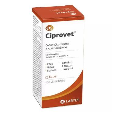 Imagem de Colírio Ciprovet Labyes  5ml