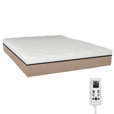 Imagem de Colchão Magnético Massageador - Eco Master - Eco New, Bege, Queen
