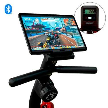 Imagem de Bicicleta Ergometrica Horizontal H-1000 Treino Funcional E Garrafa Cor