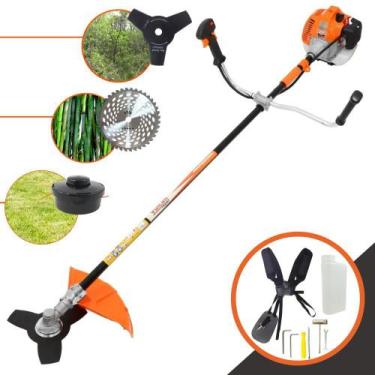 Imagem de Roçadeira Profissional Vulcan VR520H 2T 52CC 2,5CV + Disco Circular De